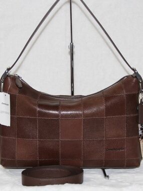 NWT COACH Coachtopia Alter Ego Slouchy Shoulder Bag Maple Brown Leather Bag